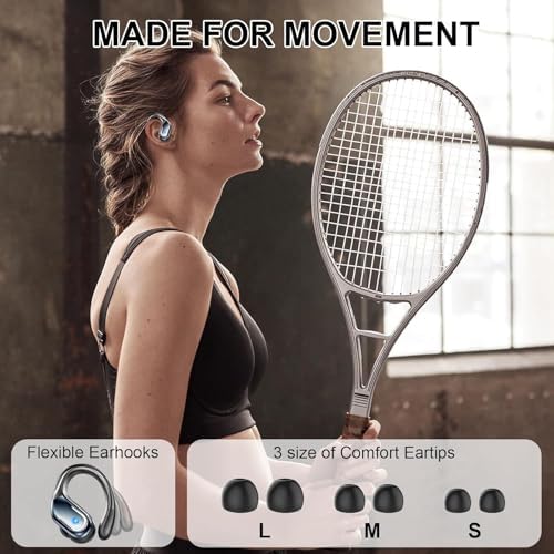 Écouteurs Bluetooth sport avec réduction du bruit - Image 6